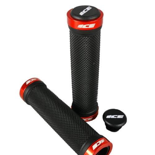 PUÑOS ICE DIAMOND NEGRO LOCK-ON ROJO