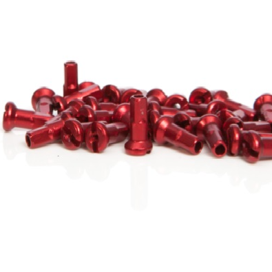 NIPPLES ALUMINIO MCS BOLSAS DE 37 UNIT ROJO