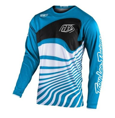 JERSEY TROY LEE GP DRIFT OCEAN/WHITE