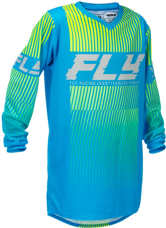 JERSEY FLY NIÑO F-16 AZUL/AMARILLO