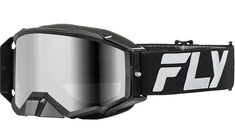 ANTIPARRAS ZONE ELITE NEGRO/SILVER CON LENTES ESPEJO SILVER HUMO