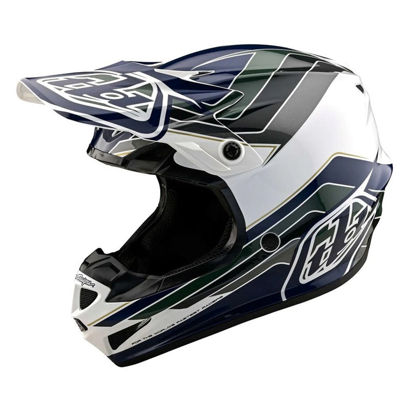CASCO TROY LEE MIPS SE4 BLOCK CHARCOAL/NAVY