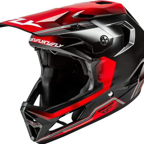 CASCO FLY RAYCE REPEAT NEGRO/ROJO