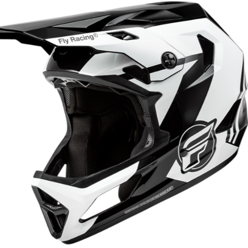 CASCO FLY RAYCE BLACK WHITE GREY