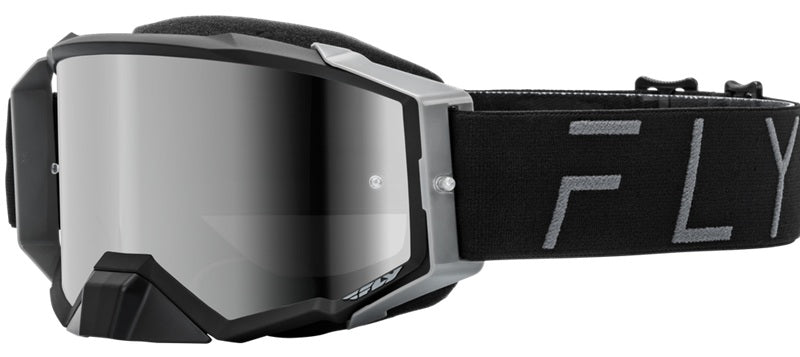 ANTIPARRAS FLY ZONE NEGRA/GRIS CON ESPEJO NEGRO HUMO