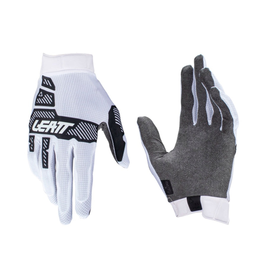 Guantes Leatt Moto GripR 1.5 Blanco