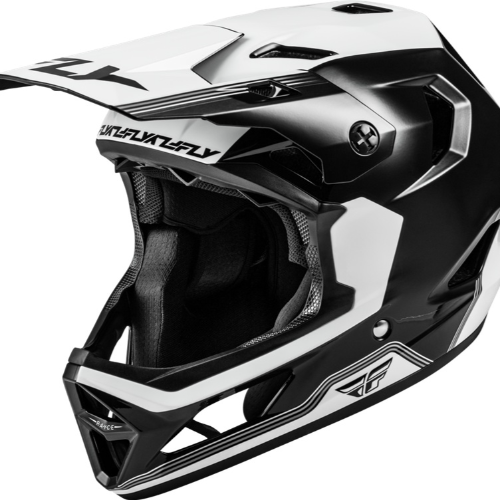 CASCO FLY RAYCE REPEAT NEGRO/BLANCO