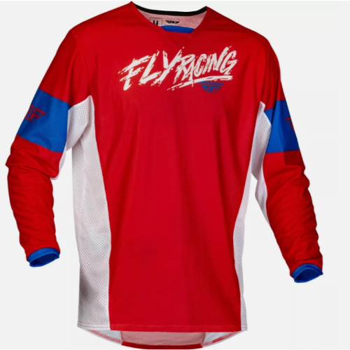 JERSEY FLY KINETIC KHAOS MESH RED/WHITE/BLUE
